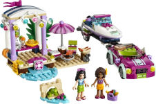 Alternative view 2 of LEGO Friends 41316 Andrea's Speedboat Transporter