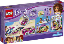 Alternative view 3 of LEGO Friends 41316 Andrea's Speedboat Transporter