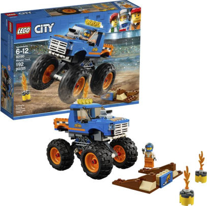 lego city great vehicles monster truck 60180