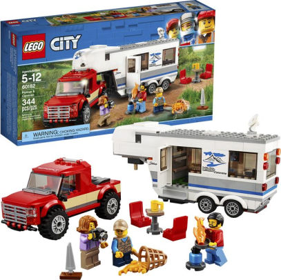 Lego City Great Vehicles Pickup Caravan 60182