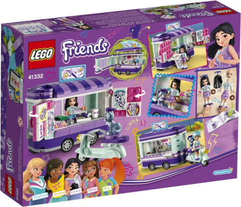 lego friends emma's art stand