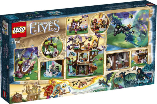 lego elves the elvenstar tree bat attack 41196