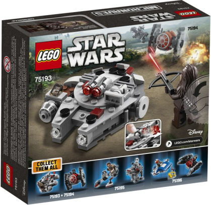 lego star wars millennium falcon microfighter 75193