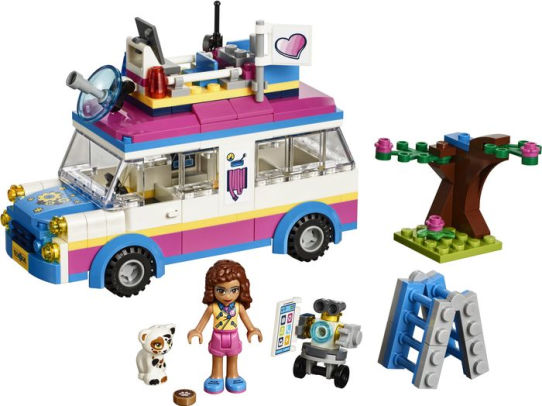 lego friends olivia's mission vehicle 41333