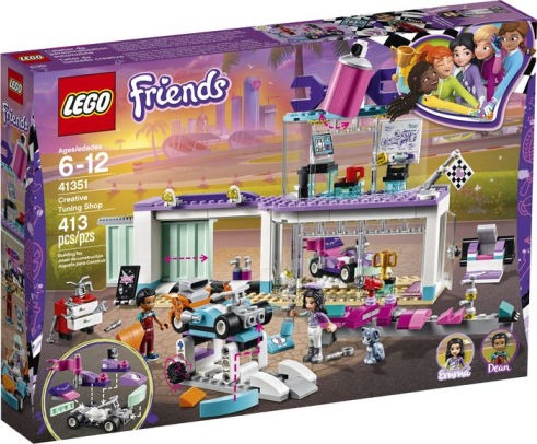 lego friends race car sets