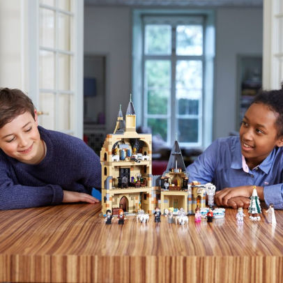 lego harry potter and the goblet of fire hogwarts clock tower 75948
