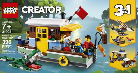 lego creator riverside houseboat