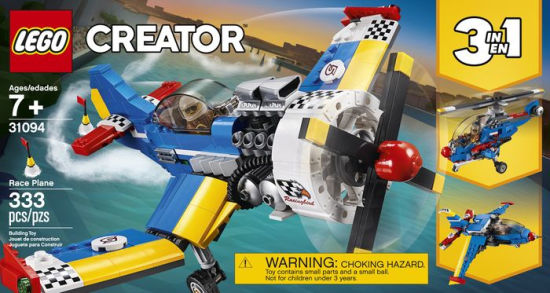 lego creator race plane