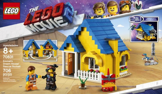 emmet's house lego movie