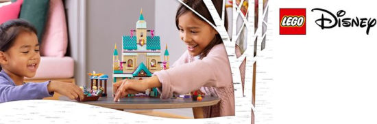 lego disney princess arendelle castle village