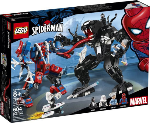 Lego Marvel Super Heroes 76115 Spider Mech Vs Venom