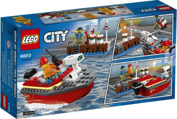 LEGO City Fire Dock Side Fire 60213