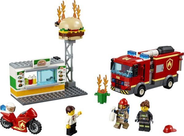 LEGO City Fire Burger Bar Fire Rescue 60214