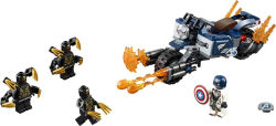 Alternative view 3 of LEGO Super Heroes Captain America: Outriders Attack 76123