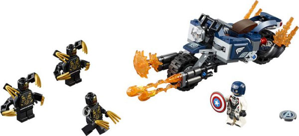 LEGO Super Heroes Captain America: Outriders Attack 76123