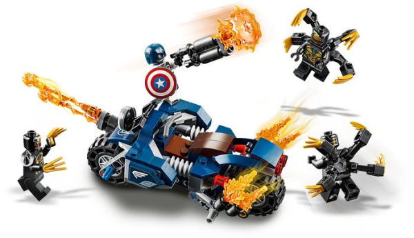 LEGO Super Heroes Captain America: Outriders Attack 76123