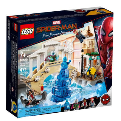 spiderman lego plane