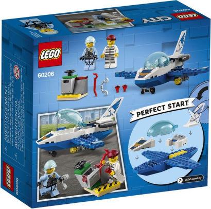 lego city police airplane