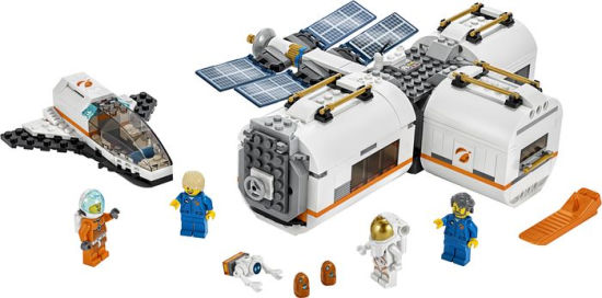 lego space police base