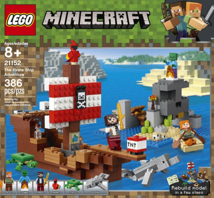 lego minecraft pirate ship