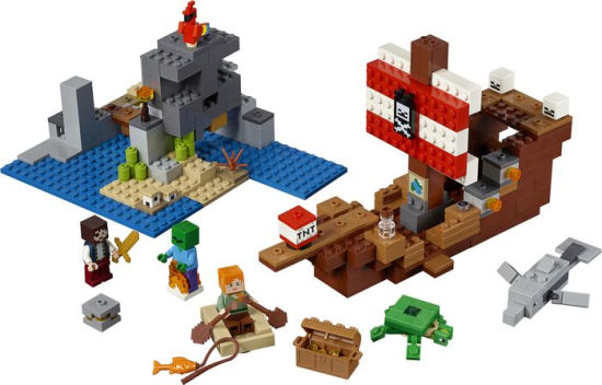 Lego Minecraft The Pirate Ship Adventure 21152 673419304467