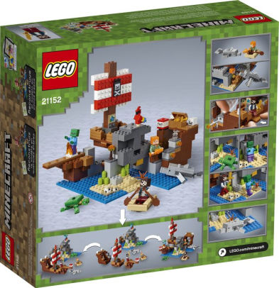 minecraft pirate lego