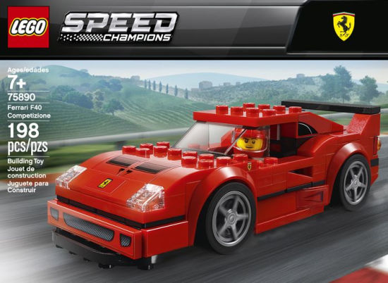 lego speed champions ferrari f40 competizione