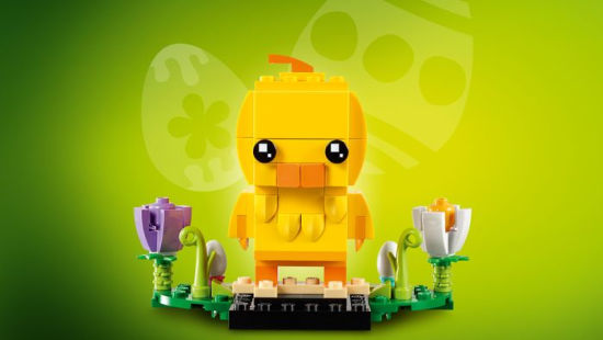 lego easter chick brickheadz