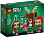 Alternative view 3 of LEGO BrickHeadz 40353 Reindeer, Elf and Elfie