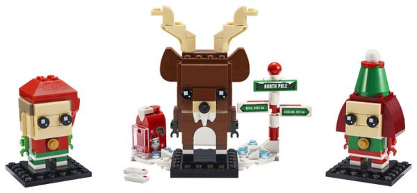 LEGO BrickHeadz 40353 Reindeer, Elf and Elfie