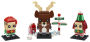 Alternative view 4 of LEGO BrickHeadz 40353 Reindeer, Elf and Elfie