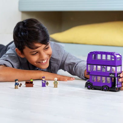 lego purple bus