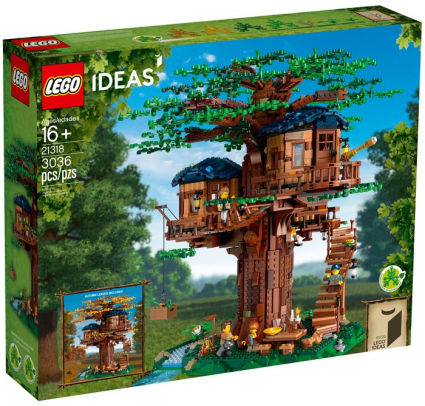 21318 New Tree House The Biggest Ideas Model 3036Pcs Building Blocks Bricks 