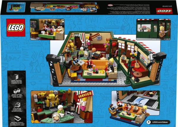 Lego The Television Series Friends Central Perk Construction Playset  Multicolor