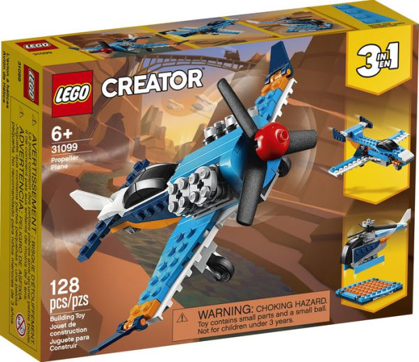 LEGO Creator Propeller Plane 31099