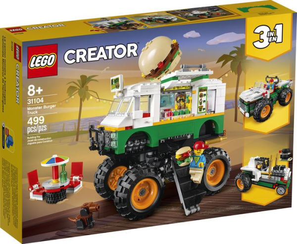 LEGO Creator Monster Burger Truck 31104