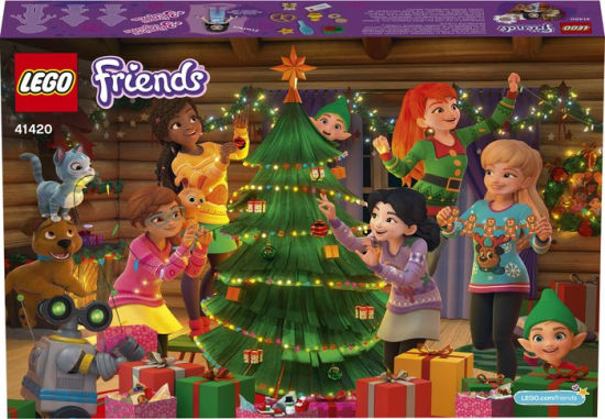 lego friends christmas calendar