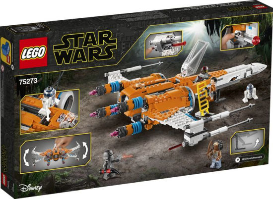 x wing poe dameron lego