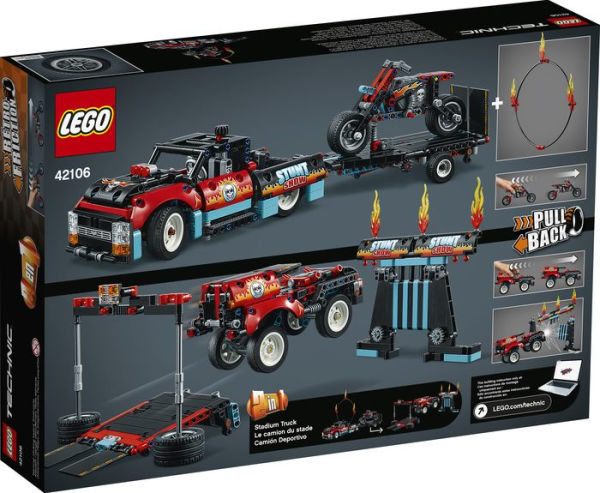 LEGO Technic Stunt Show Truck & Bike 42106