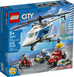 Alternative view 3 of LEGO City Police Police Helicopter Chase 60243 (Retiring Soon)