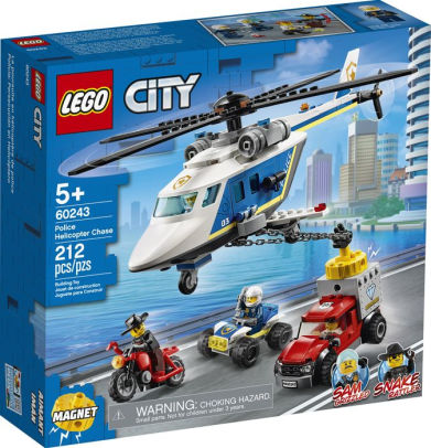 lego truck and helicopter