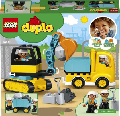 LEGO DUPLO Town Truck & Tracked Excavator 10931