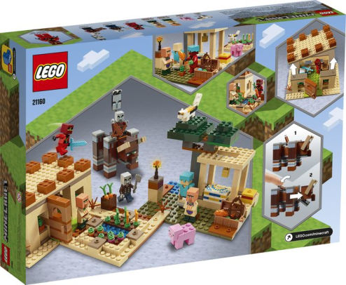 Lego Minecraft The Illager Raid By Lego Barnes Noble