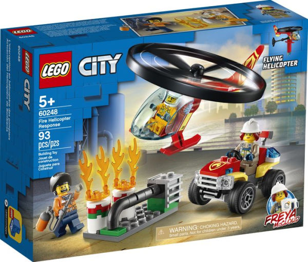 LEGO City Fire Fire Helicopter Response 60248