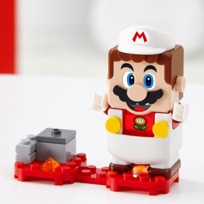 LEGO Lot Of 4 Sets 71370 71371 71372 71373 Super Mario Cat Propeller Fire Build