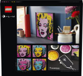 Alternative view 3 of LEGO Art - Andy Warhol's Marilyn Monroe 31197