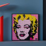 Alternative view 4 of LEGO Art - Andy Warhol's Marilyn Monroe 31197