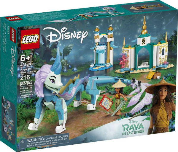 LEGO Disney Princess Raya and the Last Dragon - Raya and Sisu Dragon 43184