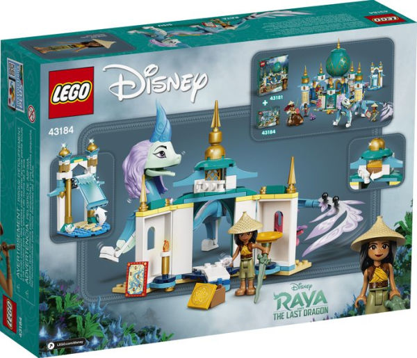 LEGO Disney Princess Raya and the Last Dragon - Raya and Sisu Dragon 43184