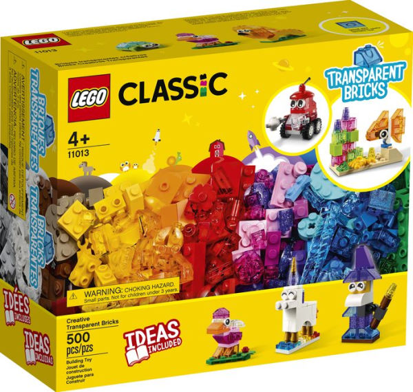 LEGO® Classic Creative Transparent Bricks 11013